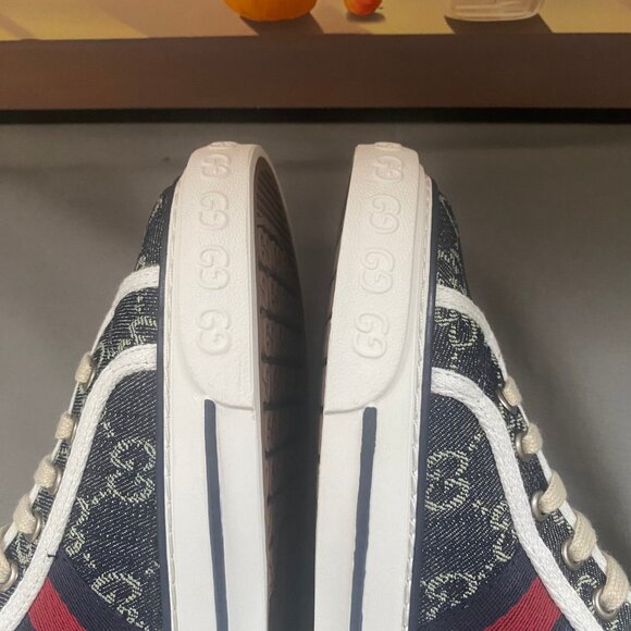 Gucci Tennis 1977 High top blue - Picture 6 of 8